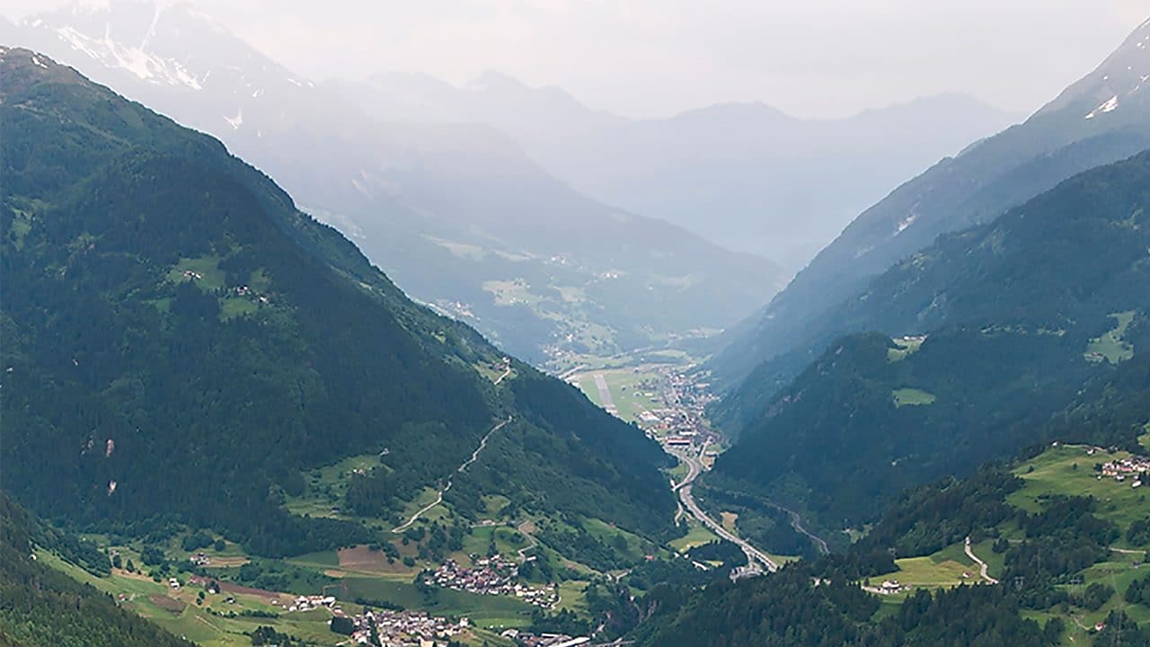 Rutas entre valles con un hermoso entorno natural