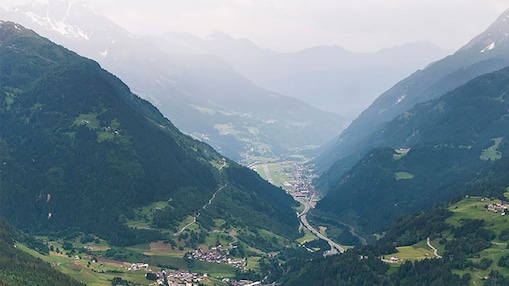 Rutas entre valles con un hermoso entorno natural