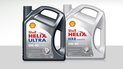 Gama de lubricantes totalmente sintéticos para motor Shell Helix