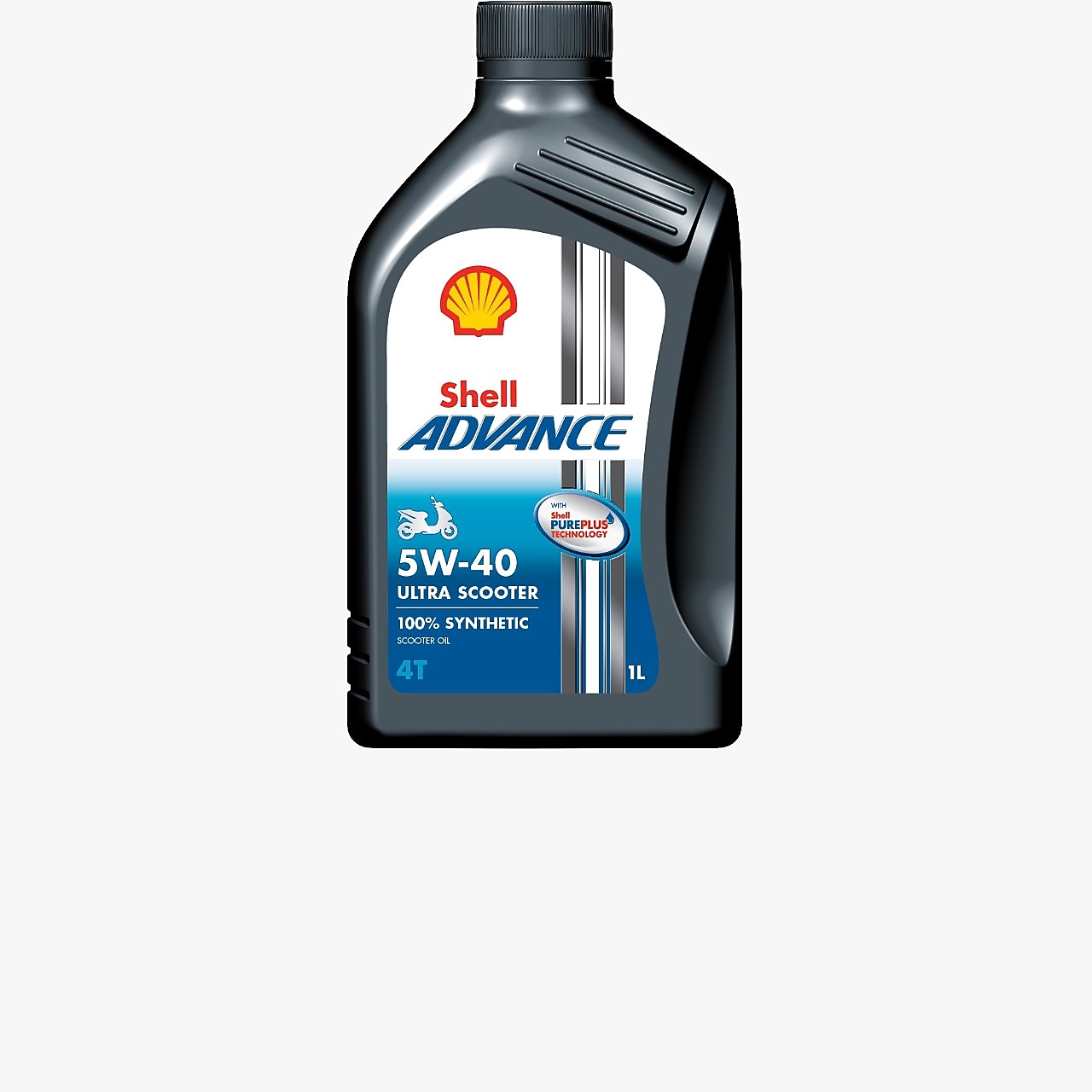 Foto del envase de Shell Advance 4T Ultra Scooter
