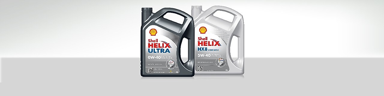 Gama de lubricantes totalmente sintéticos para motor Shell Helix