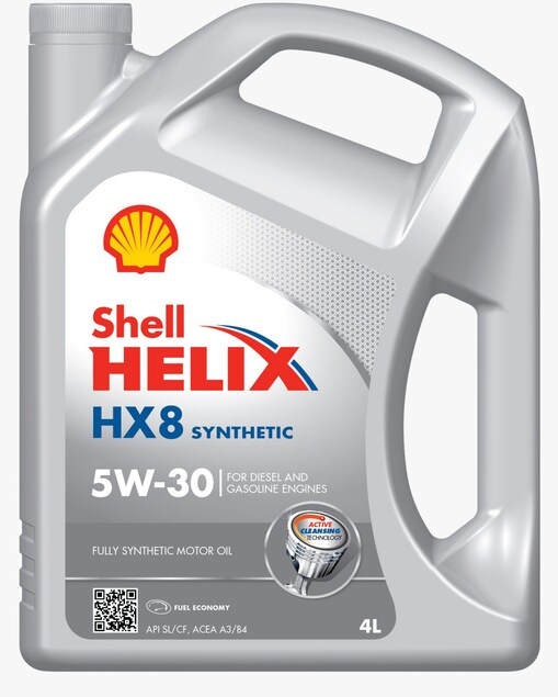 Foto del envase de Shell Helix HX8 Sintético 5W-30