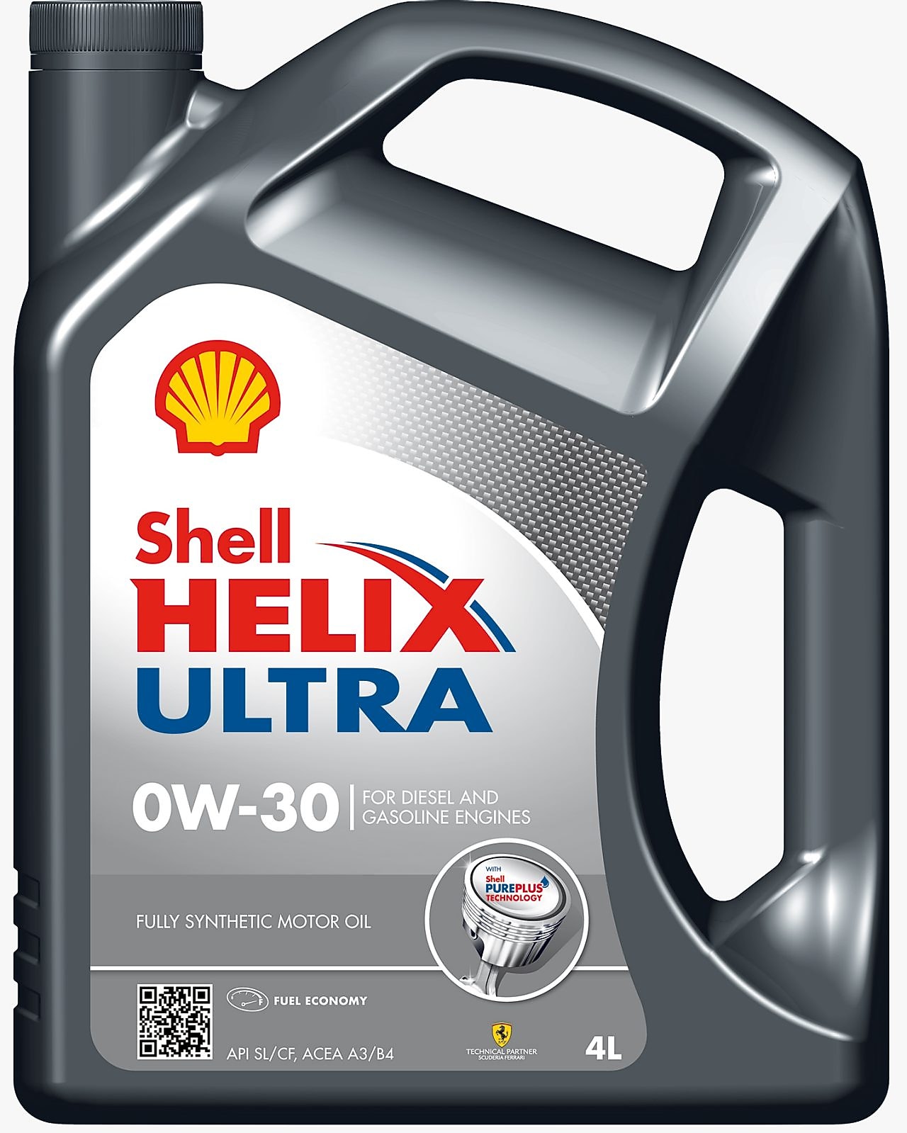 Foto del envase de Shell Helix Ultra 0W-30
