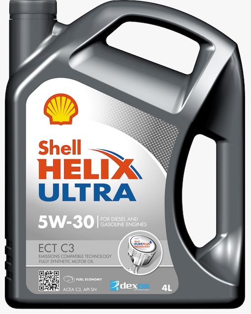 Foto del envase de Shell Helix Ultra C3 5W-30