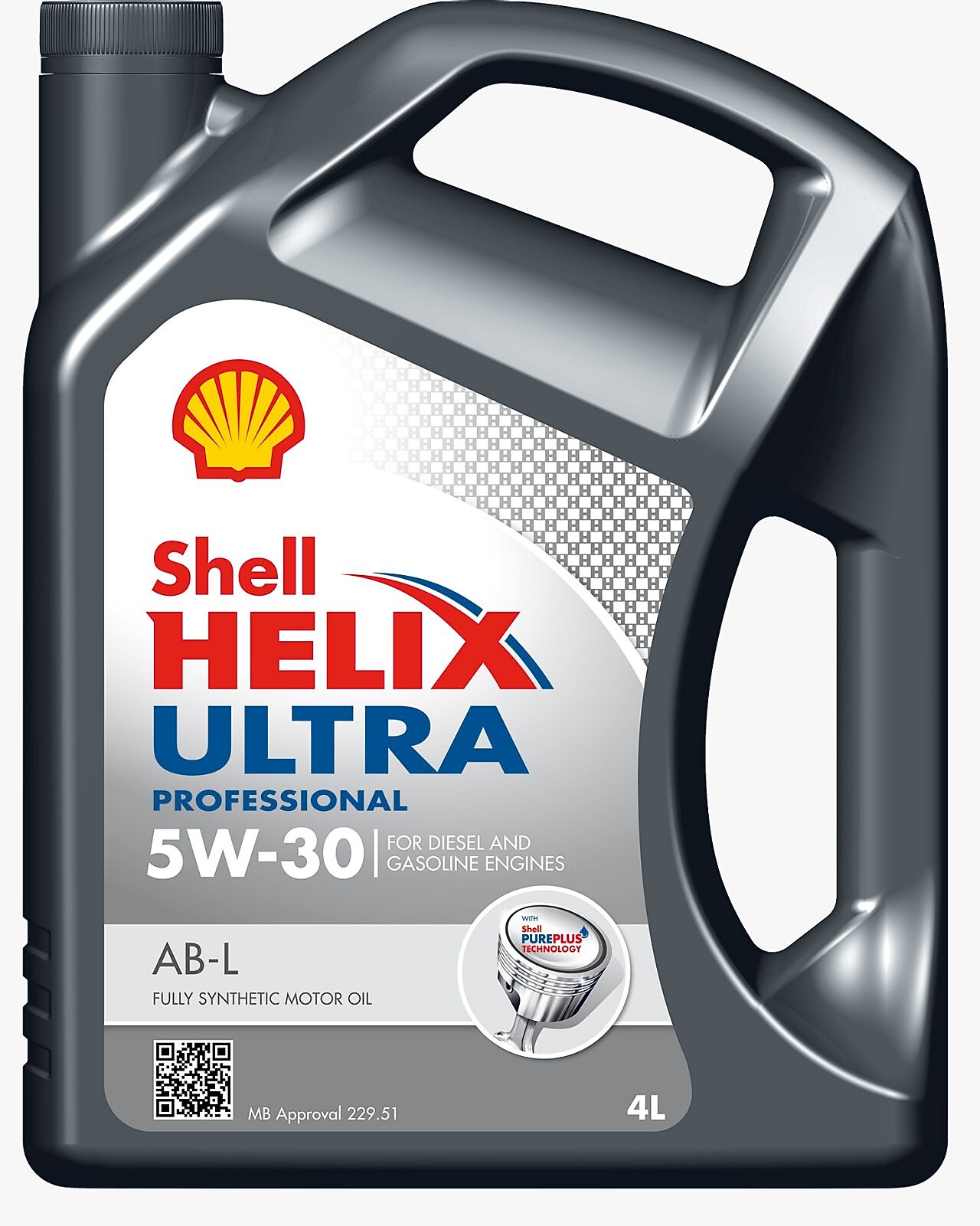 Foto del envase de Shell Helix Ultra AB 5W-30