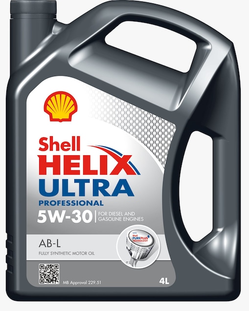 Foto del envase de Shell Helix Ultra AB 5W-30