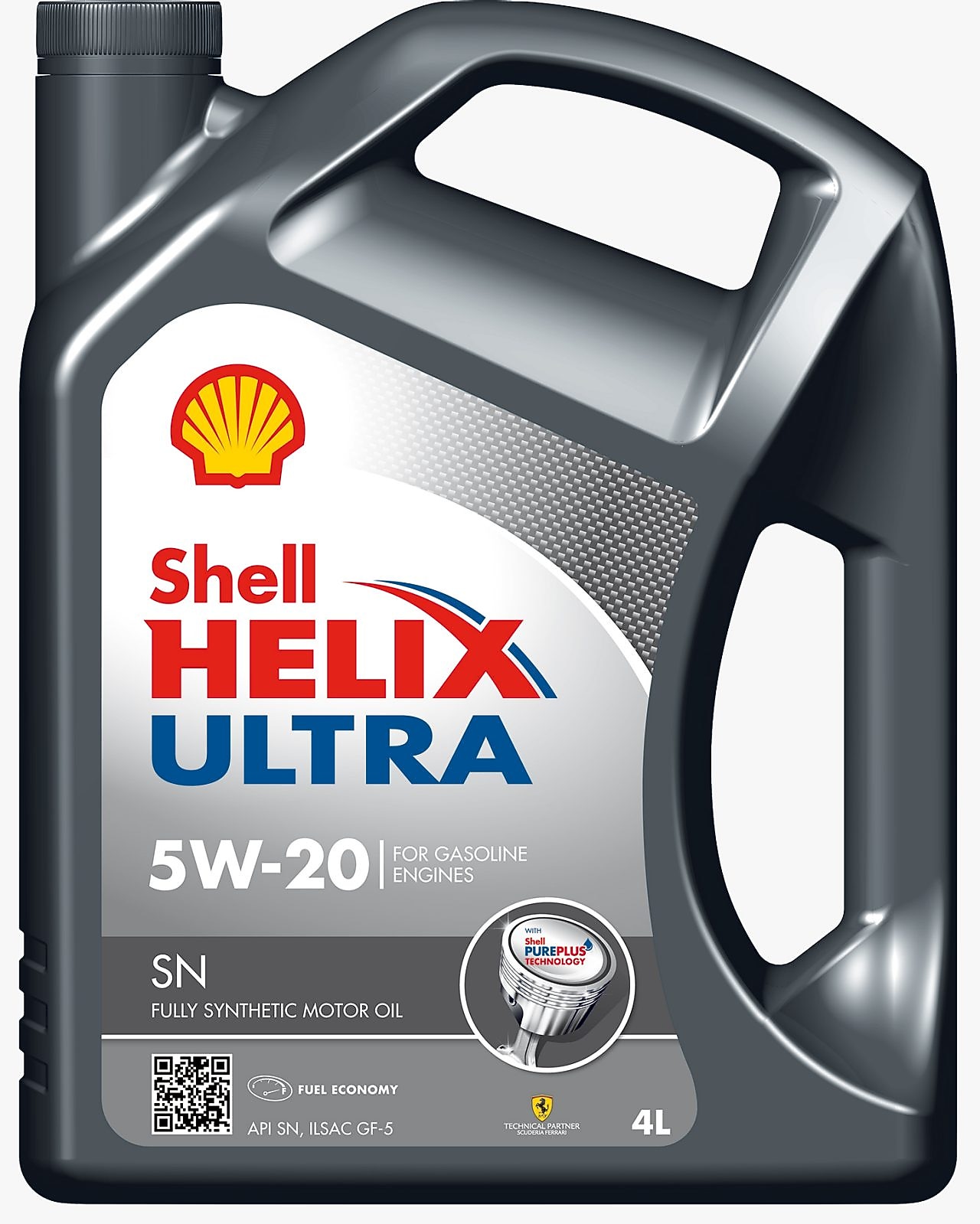 Foto del envase de Shell Helix Ultra SN 5W-20