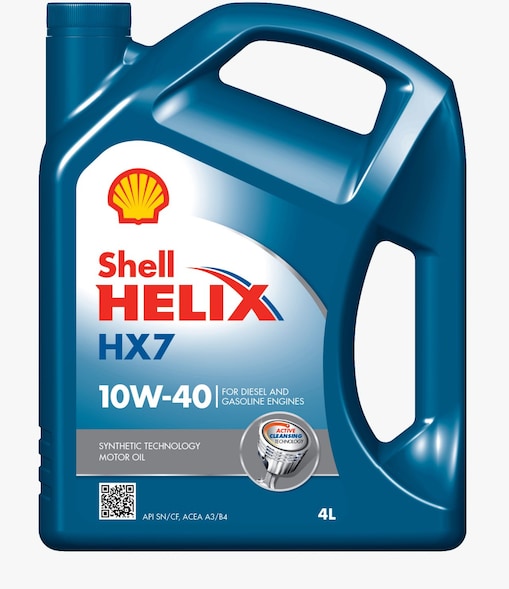 Foto del envase de Shell Helix HX7 10W