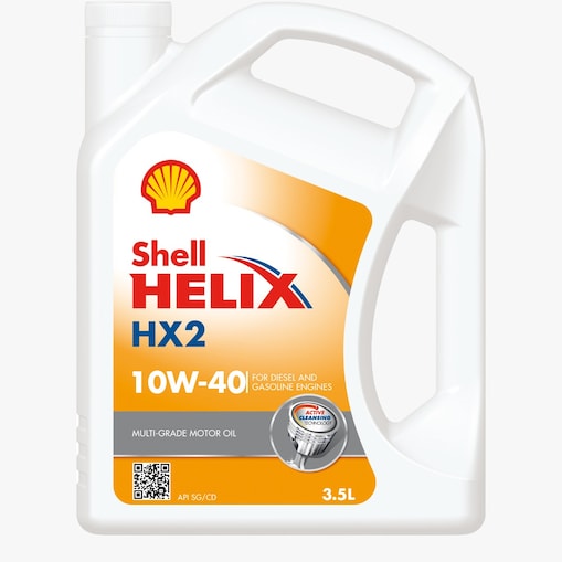 Foto del envase de Shell Helix HX2 10W-40