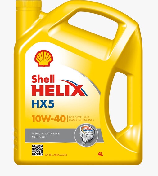  Foto del envase de Shell Helix HX5 10W-40