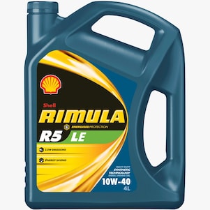 Shell Rimula R5 LE エンジンオイル15w40 シェル リムラR5LE【CK-4 CJ-4 DH-2】15W-40 20L - 【オイル